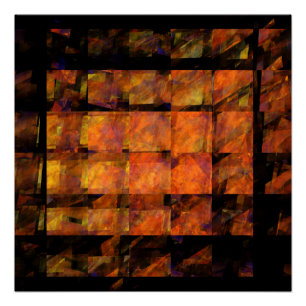 The Wall Abstract Art Poster