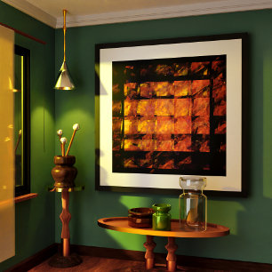 The Wall Abstract Art Print