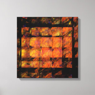 The Wall Abstract Art Quad Canvas Print