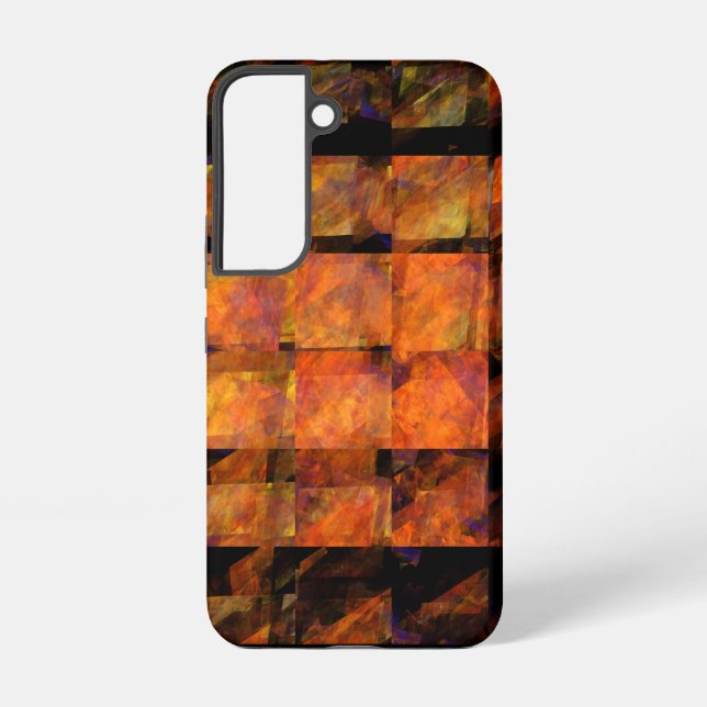 The Wall Abstract Art Samsung Galaxy S22 Case (Back)