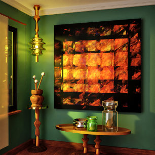 The Wall Abstract Art Wrapped Canvas Print