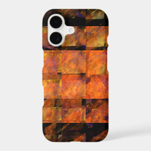 The Wall Abstract Geometric Fire Art Modern