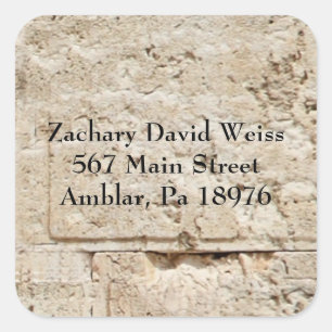 THE WALL Return Address Sticker