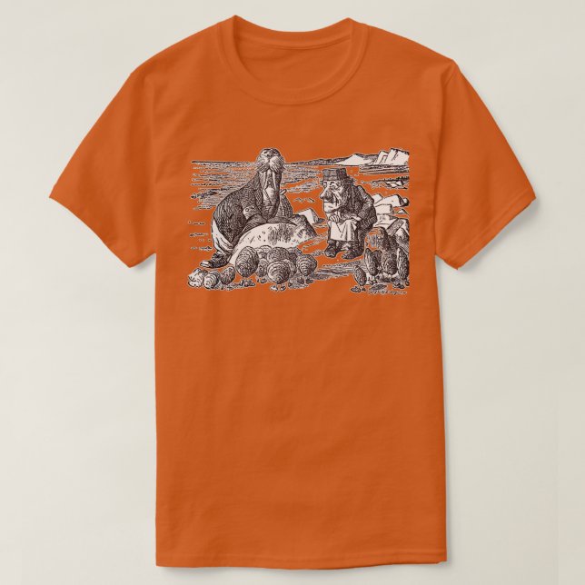 The Walrus and the Carpenter  T-Shirt (Design Front)