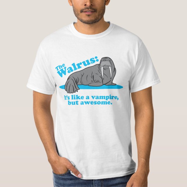 The Walrus Vampire T-Shirt (Front)