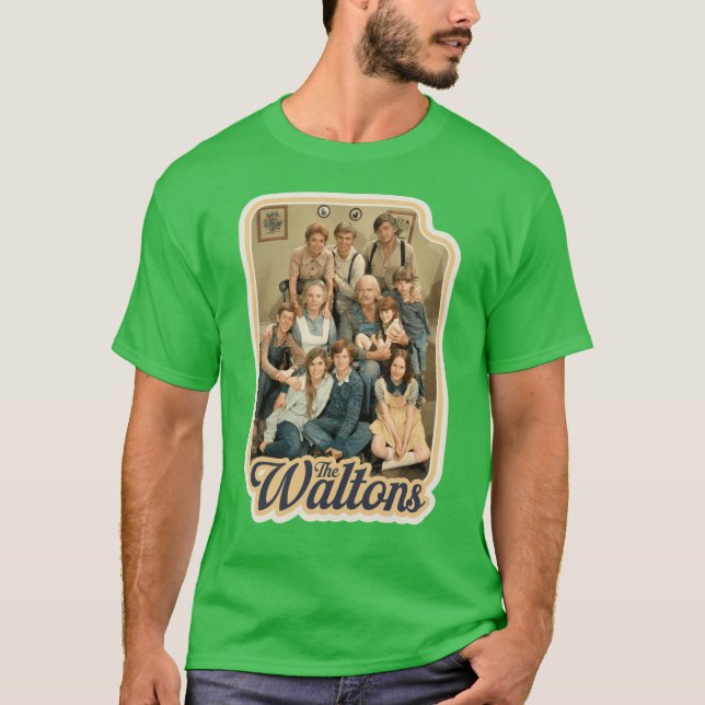 The Waltons 70sV Show Series T-Shirt (Front)