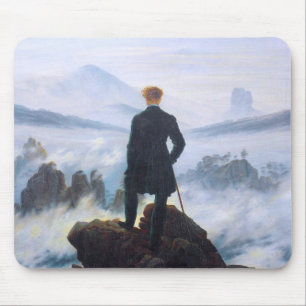 The Wanderer Above Sea Fog Caspar David Friedrich Mouse Pad