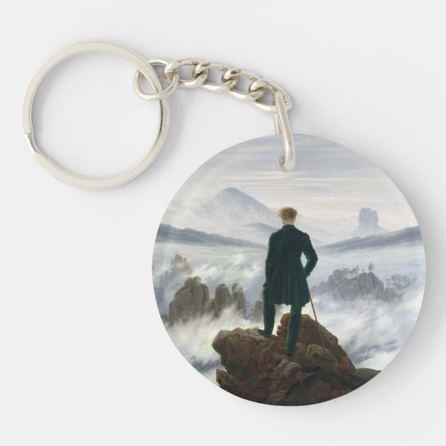The Wanderer above the Sea of Fog Key Ring (Front)