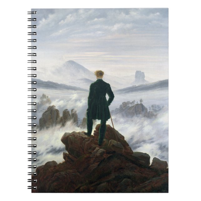 The Wanderer above the Sea of Fog Notebook (Front)