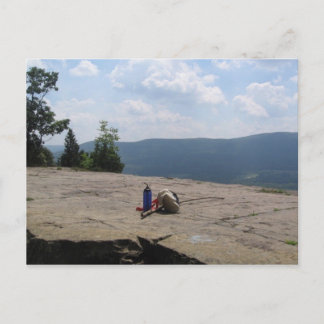 the wanderer at home postcard