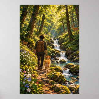 The Wanderer Forest Poster