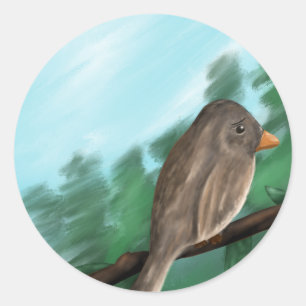 The Wandering Sparrow Stickers