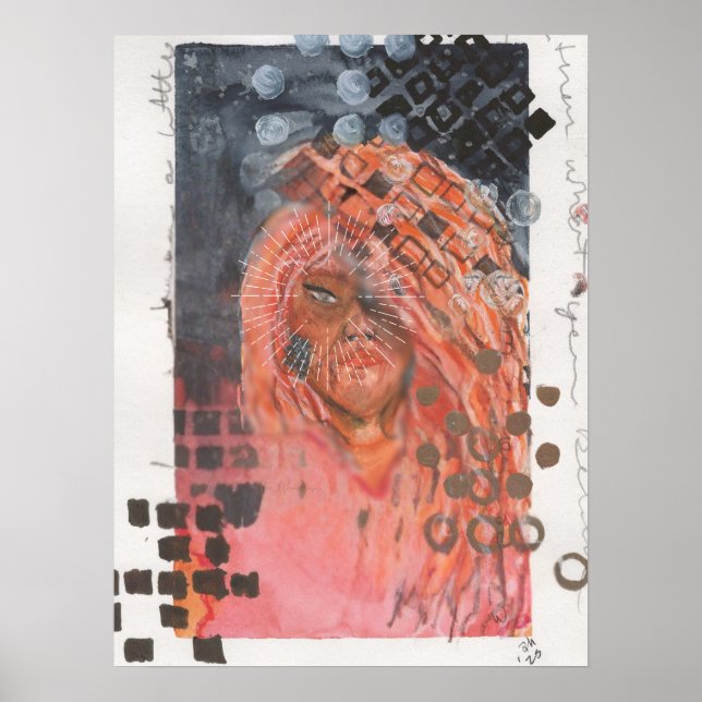 The Wandress Mixed-Media Poster (Front)