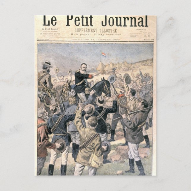 The War in the Transvaal Postcard (Front)