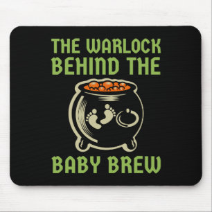 The Warlock Behind The By Halloween Costume Mouse Pad