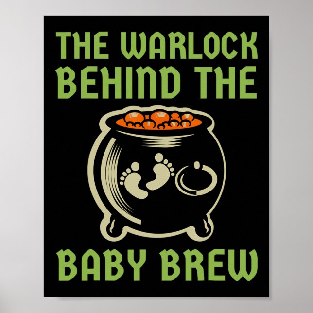 The Warlock Behind The By Halloween Costume  Poster (Front)