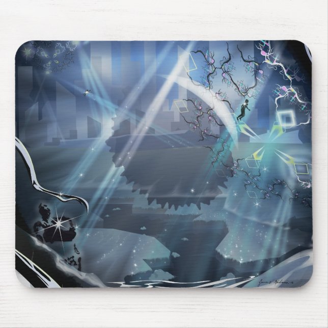 'The Warmth I Felt Was Only The Beginning' Mouse Pad (Front)