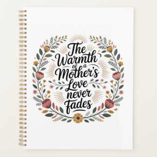 The Warmth Of A Mother's Love Never Fades Planner