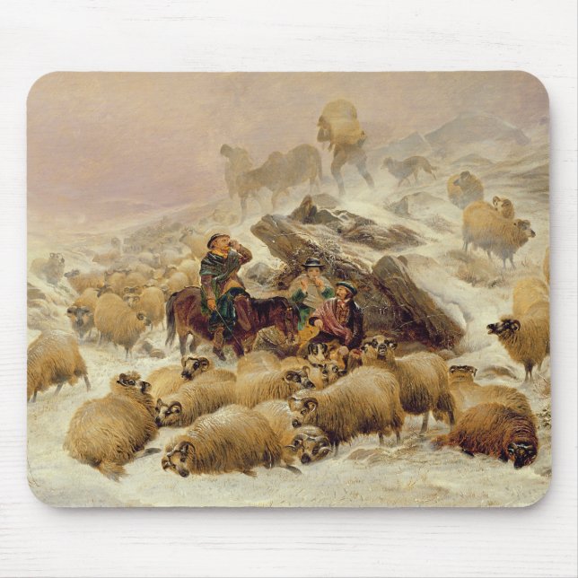 The Warmth of a Wee Dram Mouse Pad (Front)