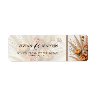 The Warmth of Fall Wedding Address
