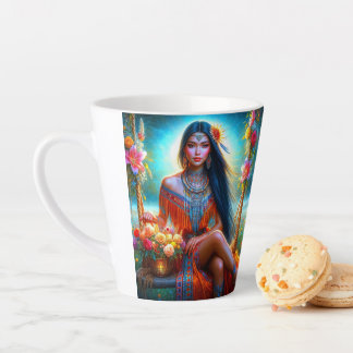 The Warmth of Love in Every Sip -  Latte Mug