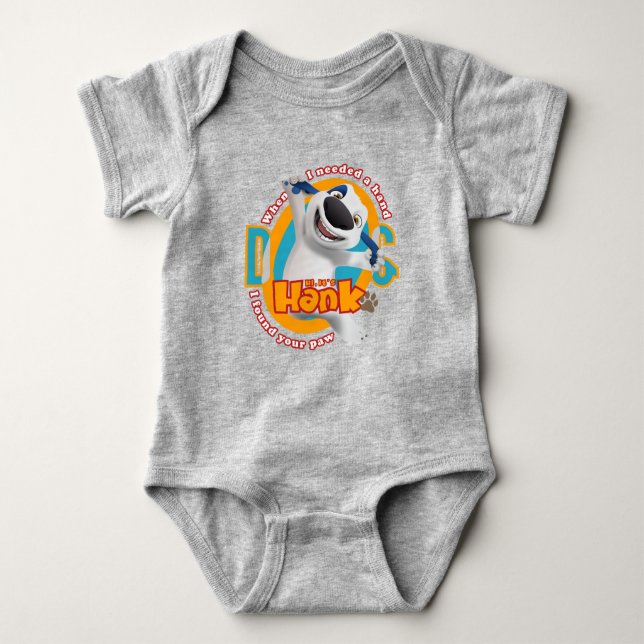 The Warmth of Paw |  Baby Bodysuit (Front)