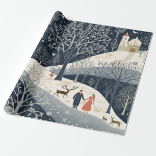 The Warmth of the Sun in the Winter Wrapping Paper