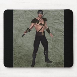 The Warrior 001 Mouse Pad