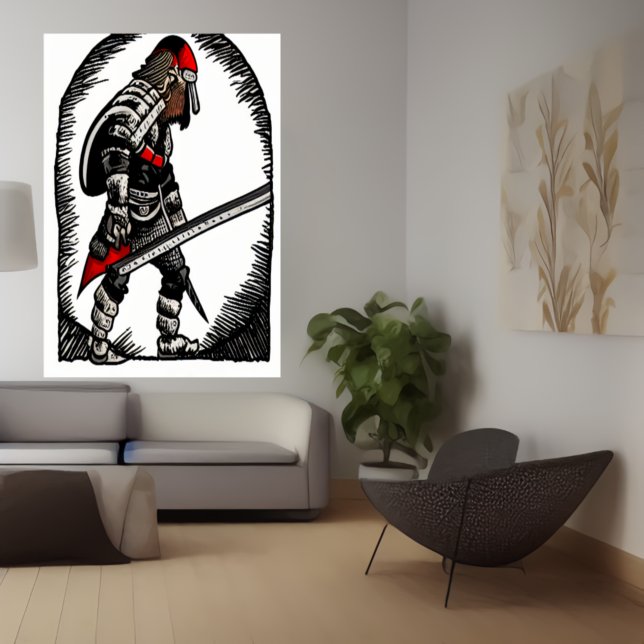 The warrior | AI Art Poster (Creator Uploaded)