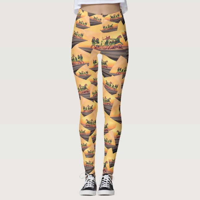 The Warrior  Leggings (Front)