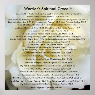 The Warriors Creed by WarriorsCreed Poster