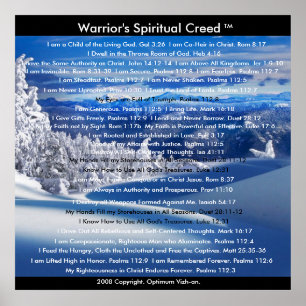 The Warriors Creed by WarriorsCreed Poster
