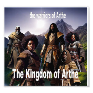 The Warriors of Arthe Cover Art Photo Print