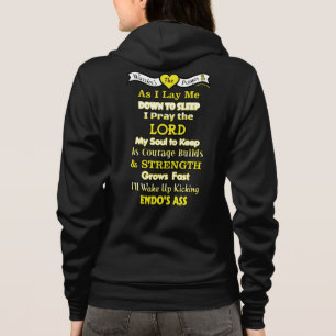 The Warrior's Prayer...Endometriosis Hoodie