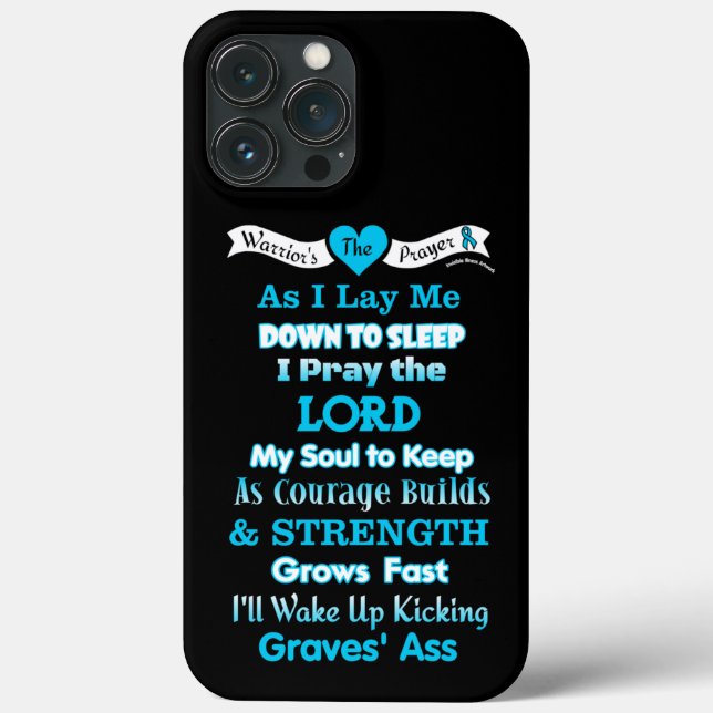 The Warrior's Prayer...Graves'  Case-Mate iPhone Case (Back)