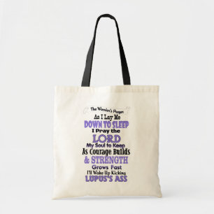 The Warrior's Prayer Lupus Tote Bag