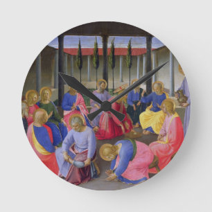 The Washing of the Feet, detail from panel three o Round Clock