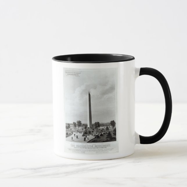 The Washington Monument and Surroundings Mug (Right)