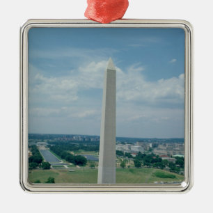 The Washington Monument, built 1848-85 Metal Tree Decoration