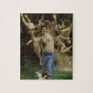The Wasp's Nest by William Adolphe Bouguereau Jigsaw Puzzle