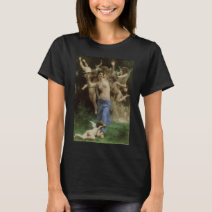 The Wasp's Nest by William Adolphe Bouguereau T-Shirt
