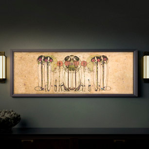The Wassail Mackintosh Art Deco Wall Decor Poster