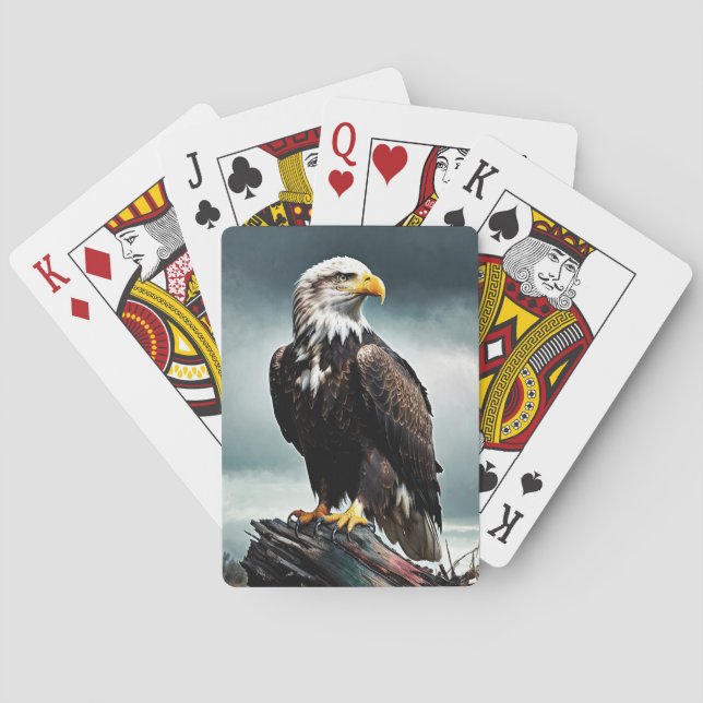 The Watch of The Eagle Playing Cards (Back)