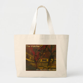 the watcher large tote bag