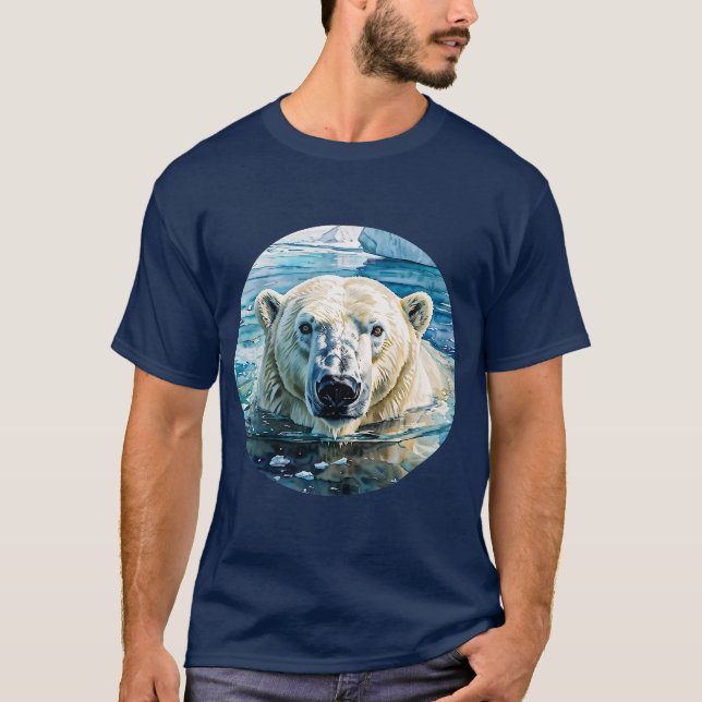 The Watchful Ice Guardian T-Shirt (Front)