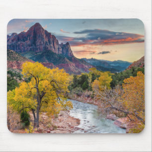 The Watchman in Autumn Mouse Pad