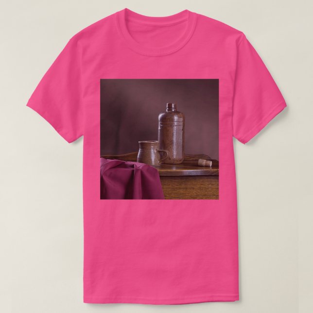 The Water Bottle T-Shirt (Design Front)