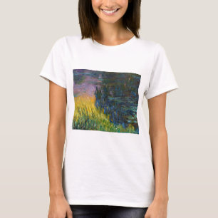 The Water Lilies - Setting Sun, Claude Monet, 1916 T-Shirt