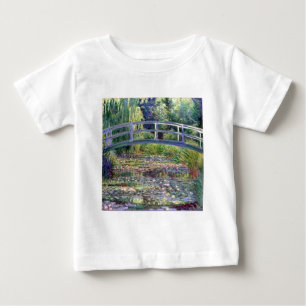 The Water Lily Pond by Claude Monet Baby T-Shirt