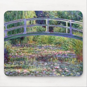 The Water Lily Pond by Claude Monet Mousepads